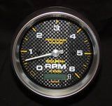 Autometer Tachometer 6000 RPM  Carbon Fiber Marine