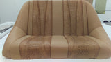 Custom Seat Covers--Tan Ostrich and Tan Gator