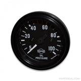 ISSPRO MECHANICAL 100 PSI OIL PRESSURE GAUGE
