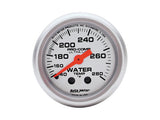 Autometer Mechanical Water Temperature Gauge Ultra Lite Marine