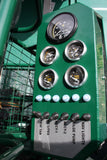 Side Aircraft Instrument Panel Complete w/Teleflex Gauges