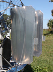 Aluminum Rudder Set